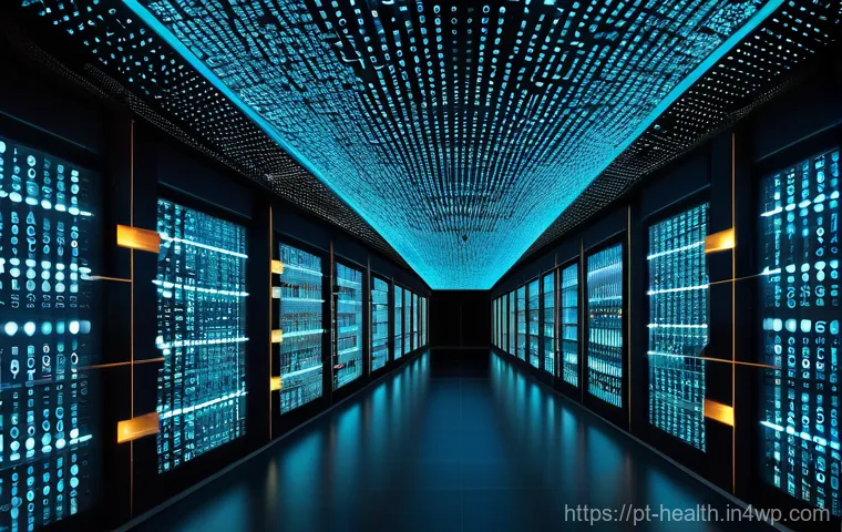 환자 데이터 보호를 위한 혁신적 접근 - **Image Prompt: AI as a Vigilant Data Guardian**
    "An abstract, ethereal AI entity, visually depi...